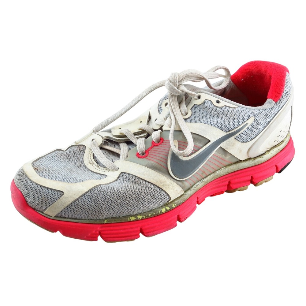 Nike Lunarglide Running Shoes Gray Synthetic Women 8.5‎ Medium